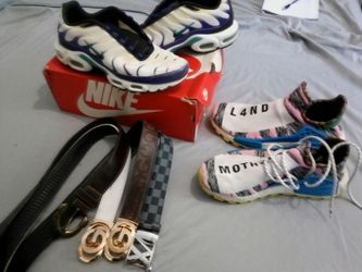 Men stuff belt speaker shoes brand designer