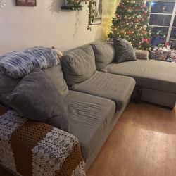 Grey Sectional Couch