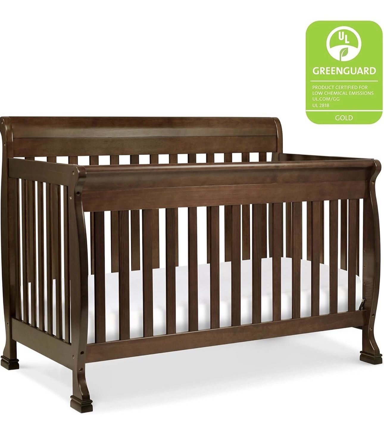 DaVinci Kalani Crib + Naturepedic Crib Mattress 