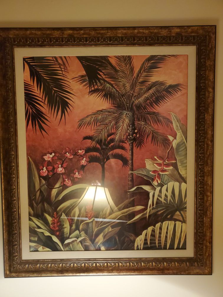 Tropical Framed Picture