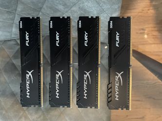 HyperX Fury 64GB 3600MHZ DDR4 CL16 DIMM (2x Kit of 2)