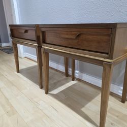Mid Century Nightstands-Bedside Tables