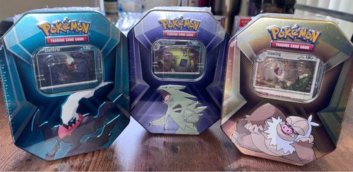 Sealed Triple Whammy Tins - Darkrai, Tyranitar, Slaking- Pokémon TCG