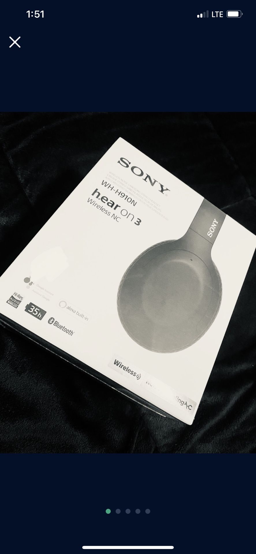 Sony hear Wireless Headphones- Brand new!