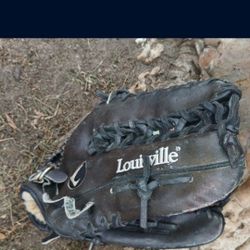 .  LOUISVILLE "PRO STYLE" GLOVE ( SEE PICS) PRICE IS "FIRM " LOCATED IN GLENDORA  " CHECK OUT MY PAGE ALOT OF EQUIPMENT "  CHEAP!!! PRICE IS "FIRM "