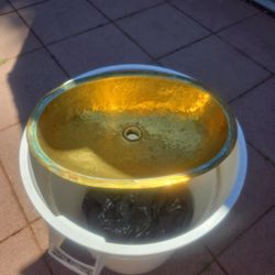 Hammered Copper Sink 