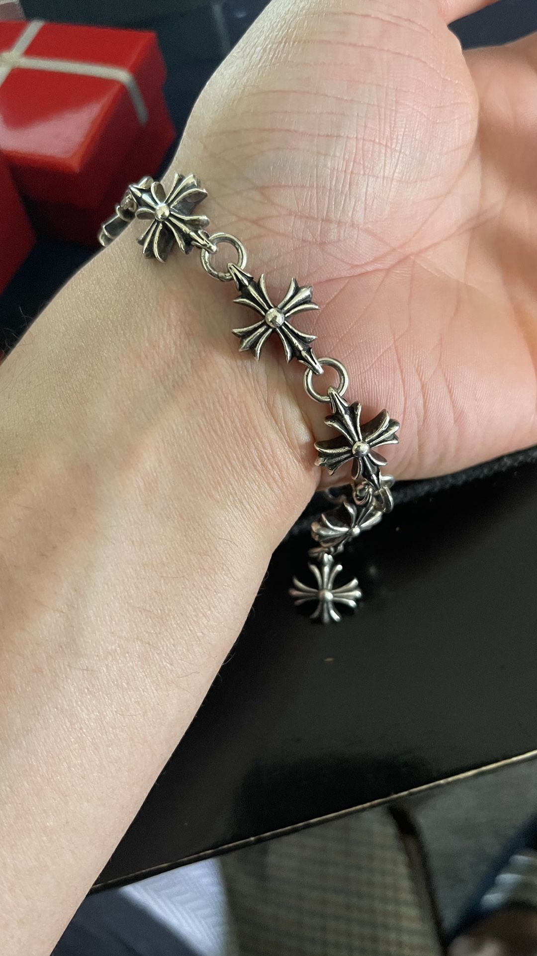 Chrome Hearts Plus Bracelet W/ Links