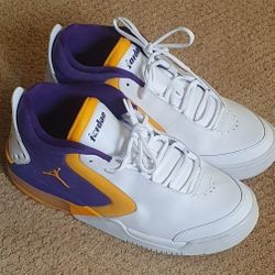 Nike Air Jordan Big Fund Lakers 23 Basketball Shoes Men's Size 10.5