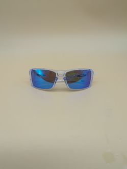 Blue Oakley Heliostat Sunglasses
