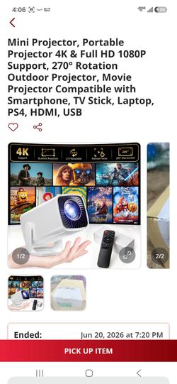 4k mini projector