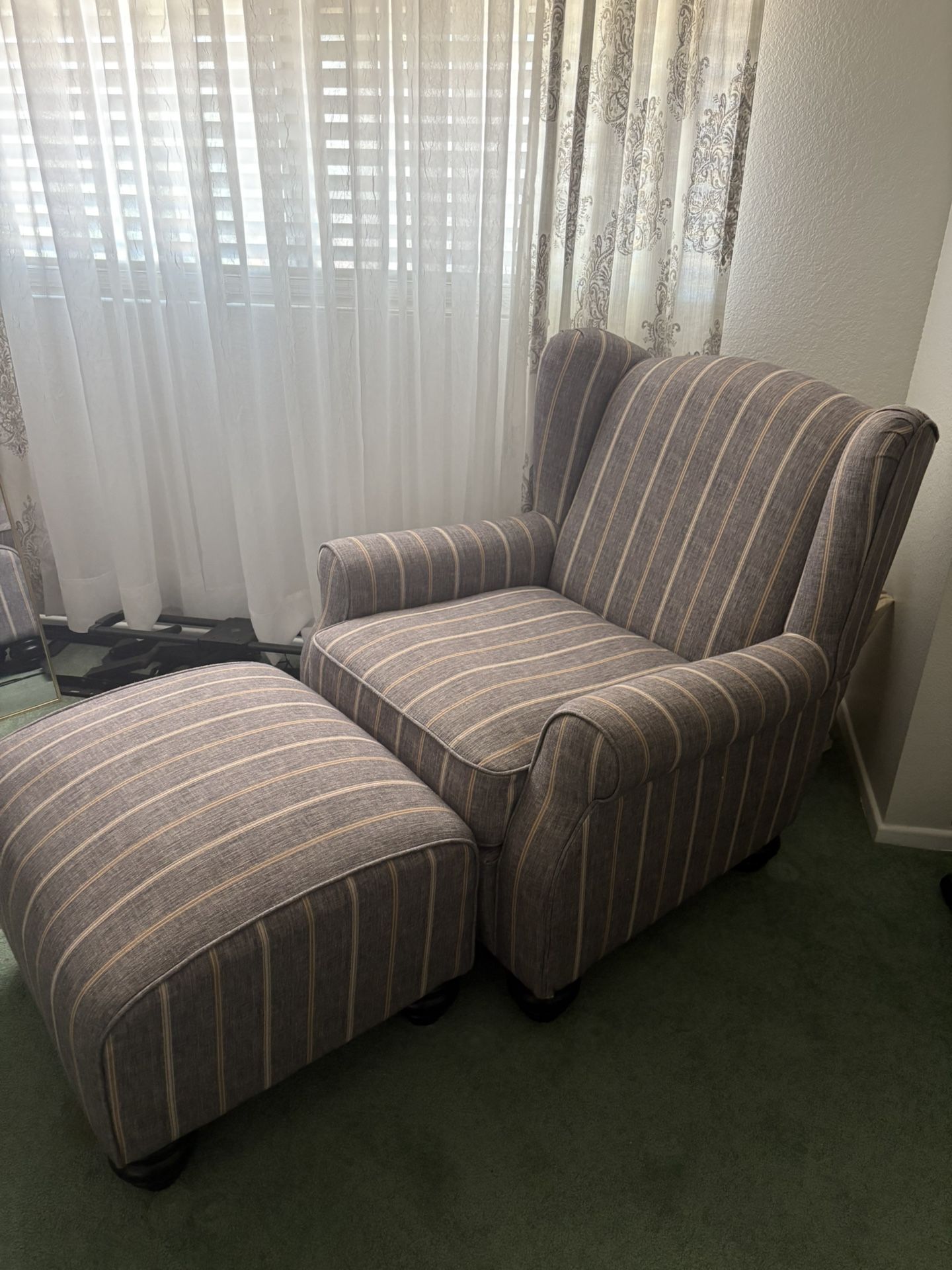 Chair And Ottoman