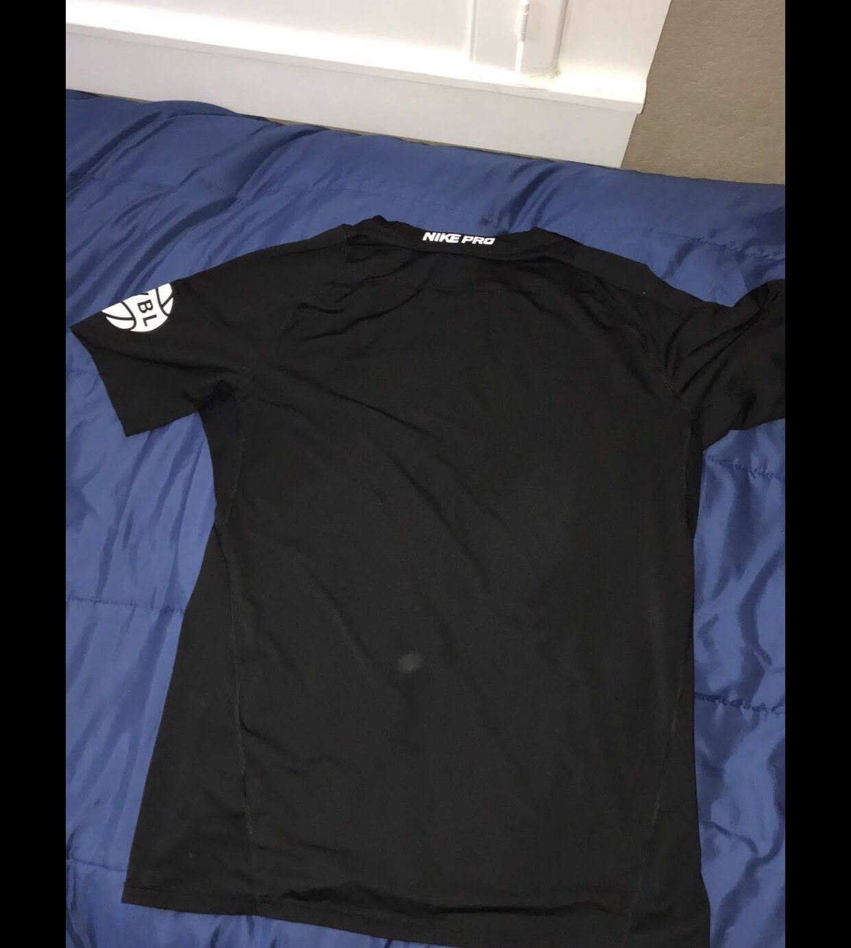 black eybl compression shirt
