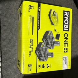 Ryobi One Battery Starter Kit