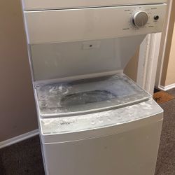 Whirlpool washing machine dryer apartment size
