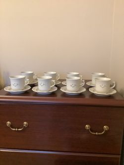 Pfaltzgraff Heirloom  Coffee/Tea Cup and Saucer Set 