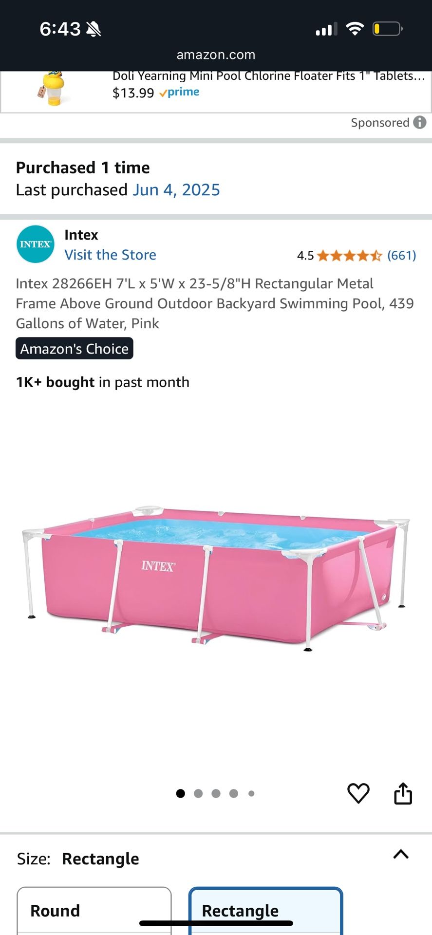 Viral Pink Pool 