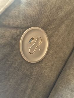 Grey Electric Console Couch