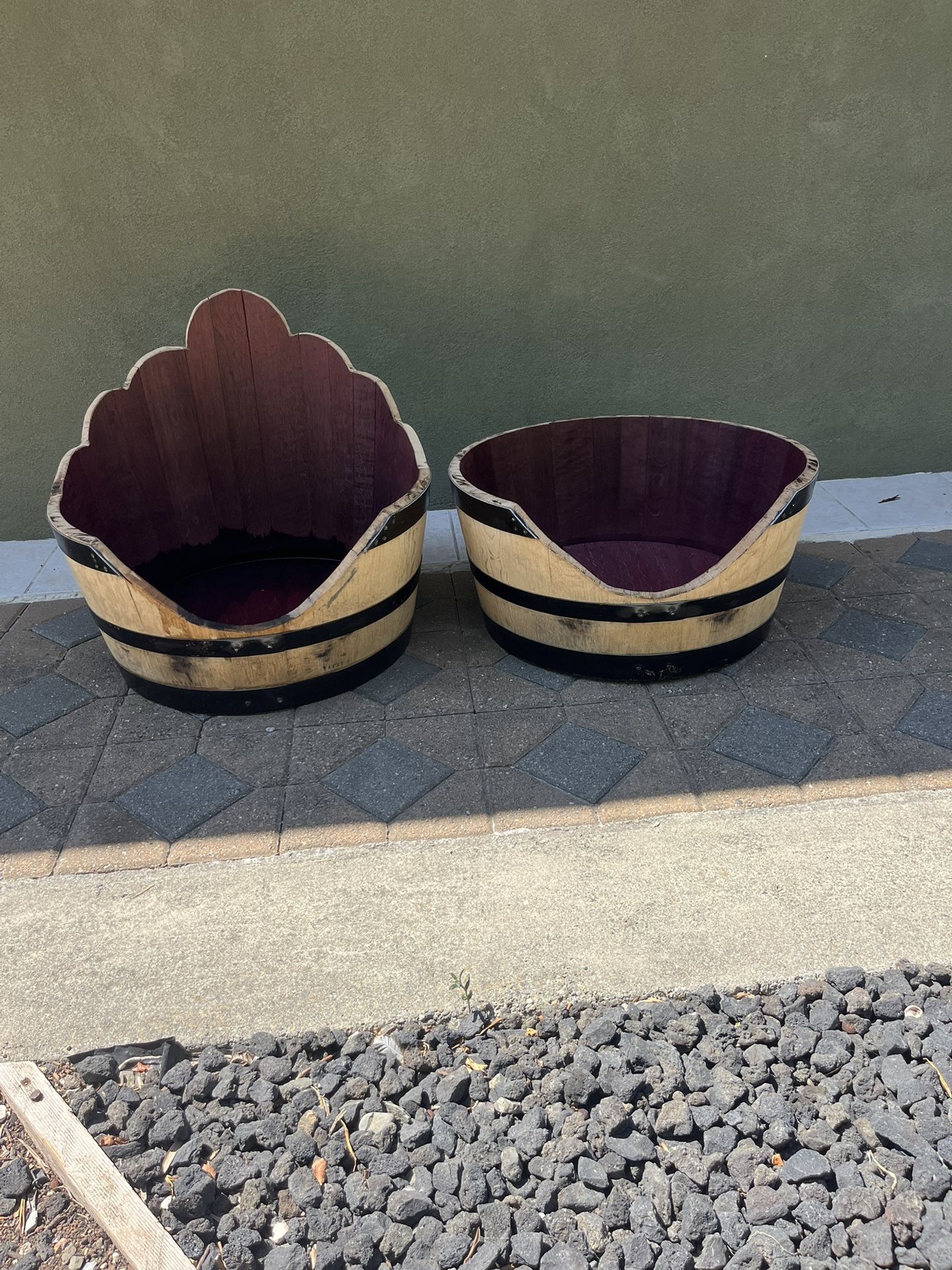 Wine Barrel Dog/cat Beds