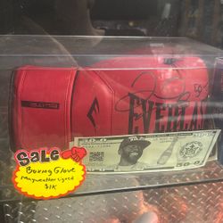 Mayweather Boxing Glove Signed Limited Edition 