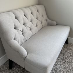 SMALL GRAY SOFA