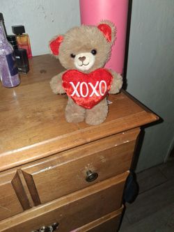 Small stuffed bear