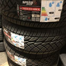 245/45/18 vee rubber speed booster