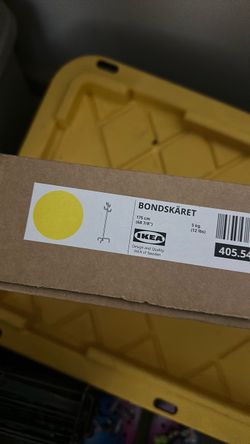 ikea coat and hat stand yellow