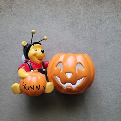 Winnie the Pooh Poohbear Ceramic Candle Tealight Hunny Pumpkins