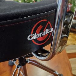 Gibraltar Drum Throne With Back Plate.
