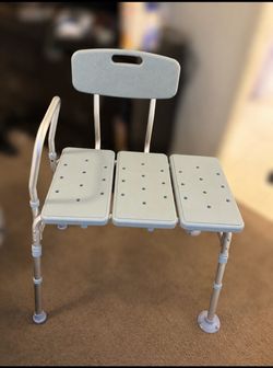 Shower transfer bench/seat