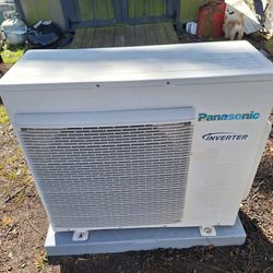 Panasonic Ductless Heat Pump. 