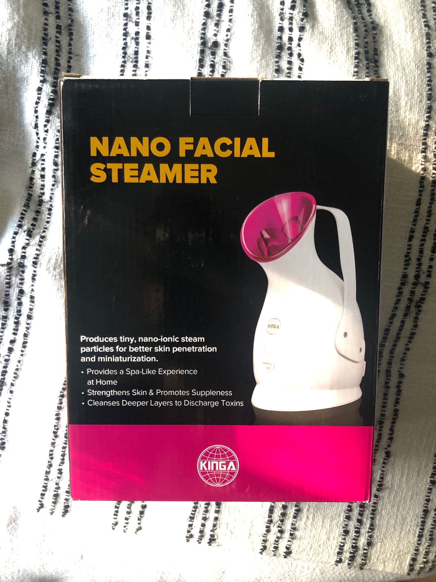 Nano facial steamer