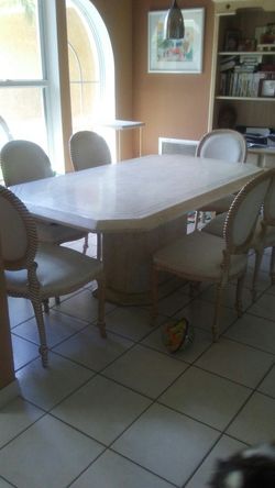 Dining set 6 chairs