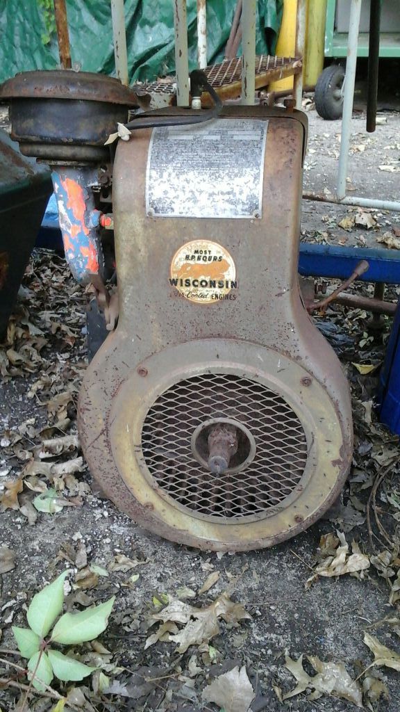Heavy duty 12.5 hp . Wisconsin Engine Model AGND