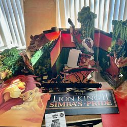 Lion King II Simba’s Pride Standee Cardboard  Promo Disney Movie VHS