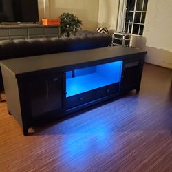 Black TV Stand 