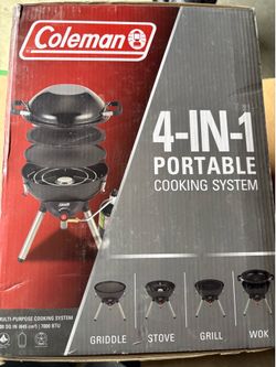 Coleman 4-in-1 Portable Cooking System  (FIRM PRICE DONT ASK FOR LESS)