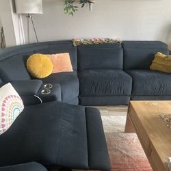 Sectional With Power Recliner Power/usb