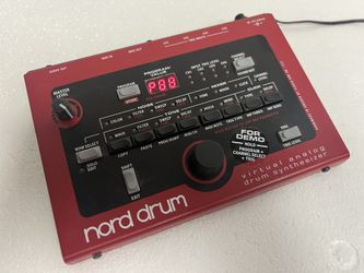 Nord Drum 4 Voice Virtual Analog Synthesizer / MIDI Brain