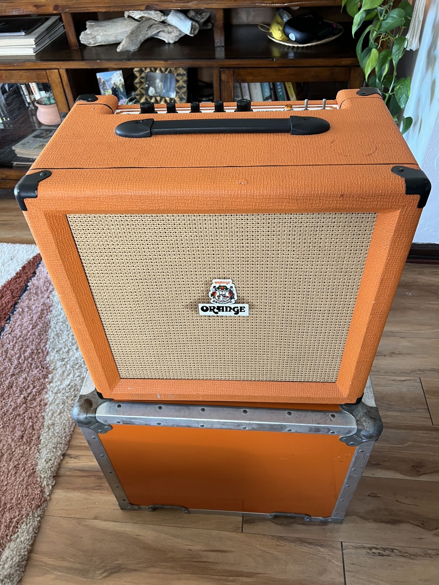 Orange AD15 Amp w/ Custom Case
