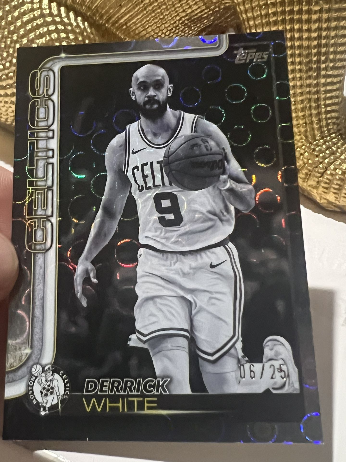 Derrick White 6/25 Topps 2025