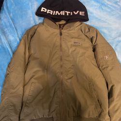 Primitive X Naruto Collab Minato Bomber Jacket Hoodie