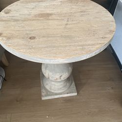 Accent Table Light Wood Color
