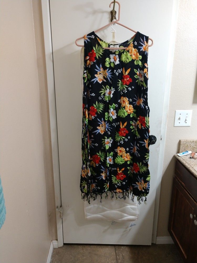 Black Dress With Flowers,Westside Designs
