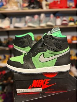 Air Jordan 1 Zen Green Size 13 $130
