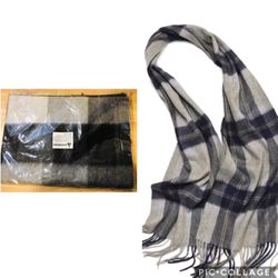 New Wool Winter Scarf Mens Women Plaid Fashion Scarves Shawls and Wraps(pick up only)