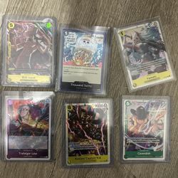 English And Japanese One Piece Cards 