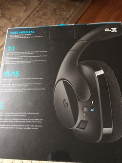 Logitech G533 witless gaming headset new sealed