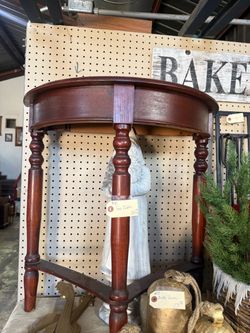 Beautiful solid wood side table