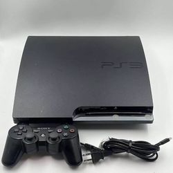 Modded Sony PlayStation 3 PS3 Slim 298GB CECH-2501B Black